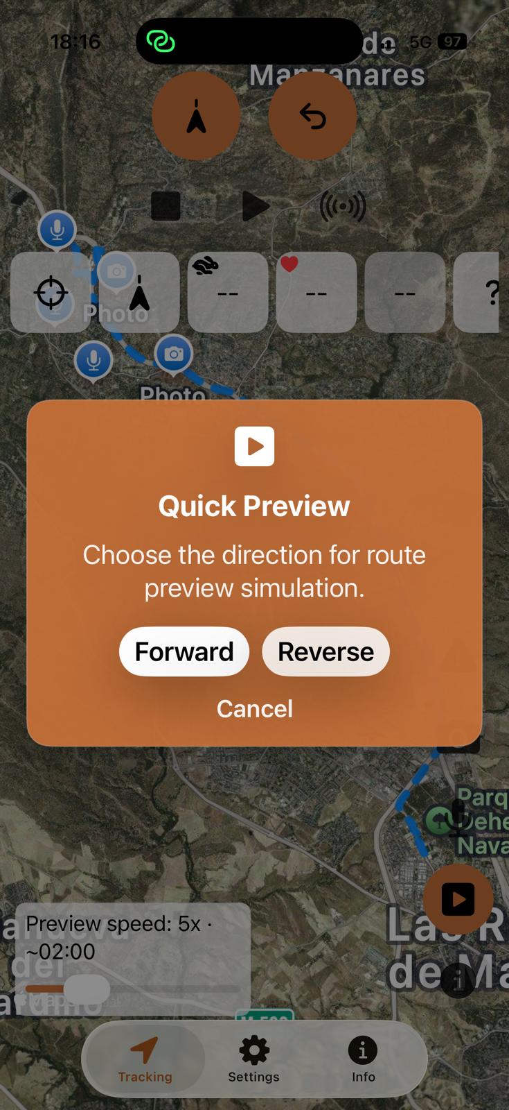 Quick Preview playback in the iOS app